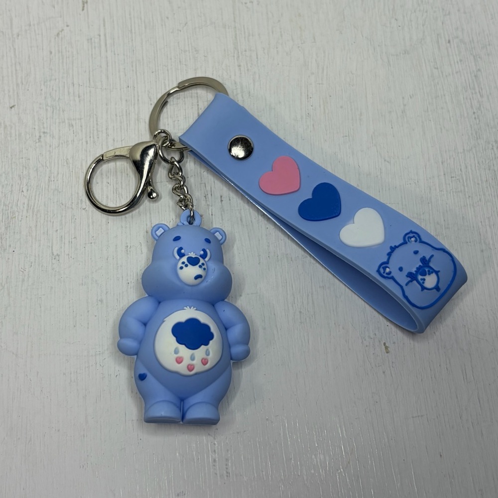 New Grumpy Bear Care Bears Keychain/Bag Charm